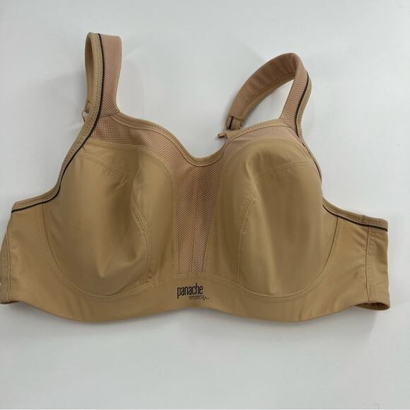 Panache wired sports bra Nude sz 38C - Picture 6 of 6